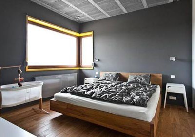 Concrete Bedroom