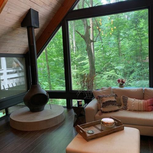 Alpine style living room