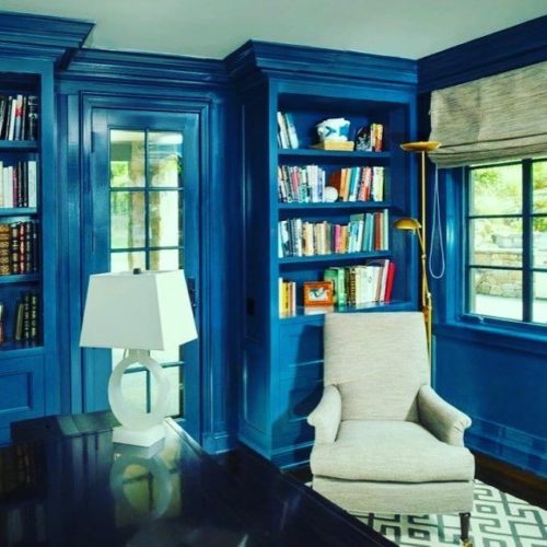 Cozy home library